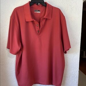 Grand Slam Red Polo Shirt Classic Design